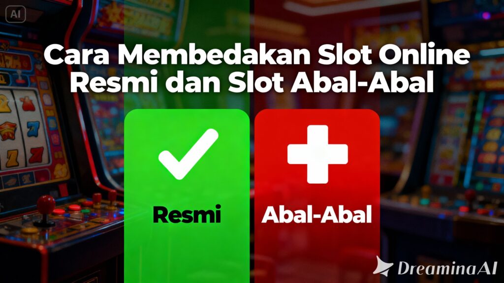 Cara Membedakan Slot Online Resmi dan Slot Abal-Abal