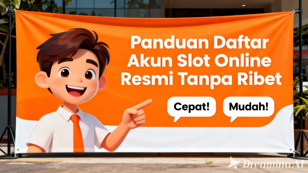 Panduan Daftar Akun Slot Online Resmi Tanpa Ribet