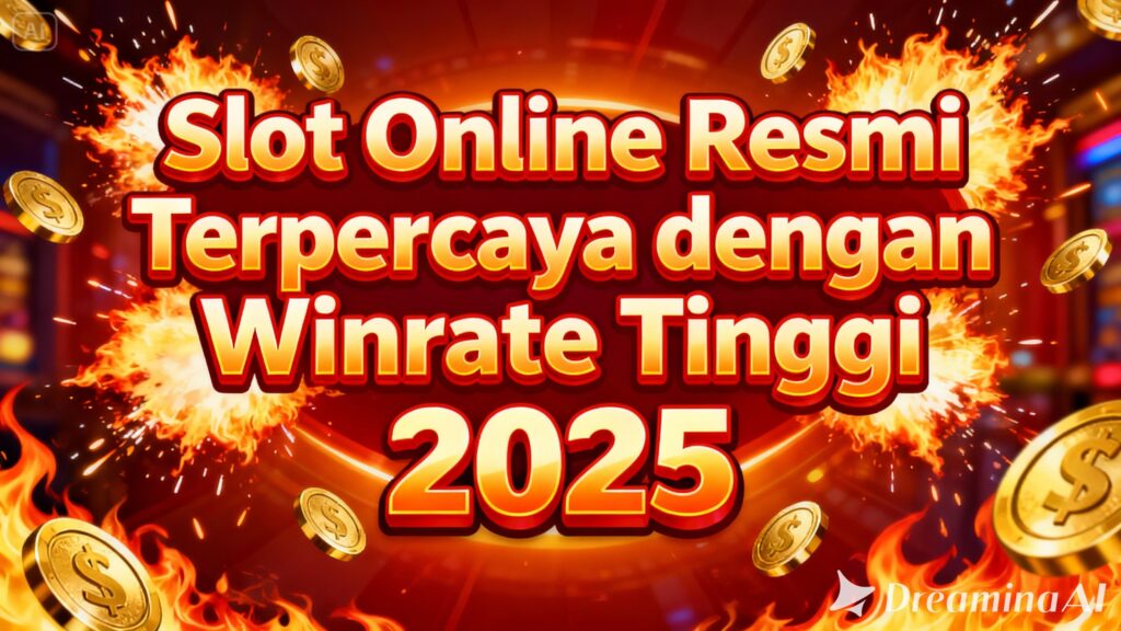 Slot Online Resmi Terpercaya dengan Winrate Tinggi 2025