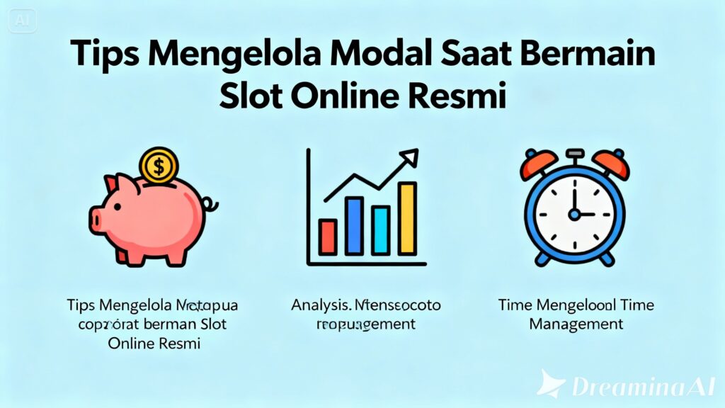 Tips Mengelola Modal Saat Bermain Slot Online Resmi