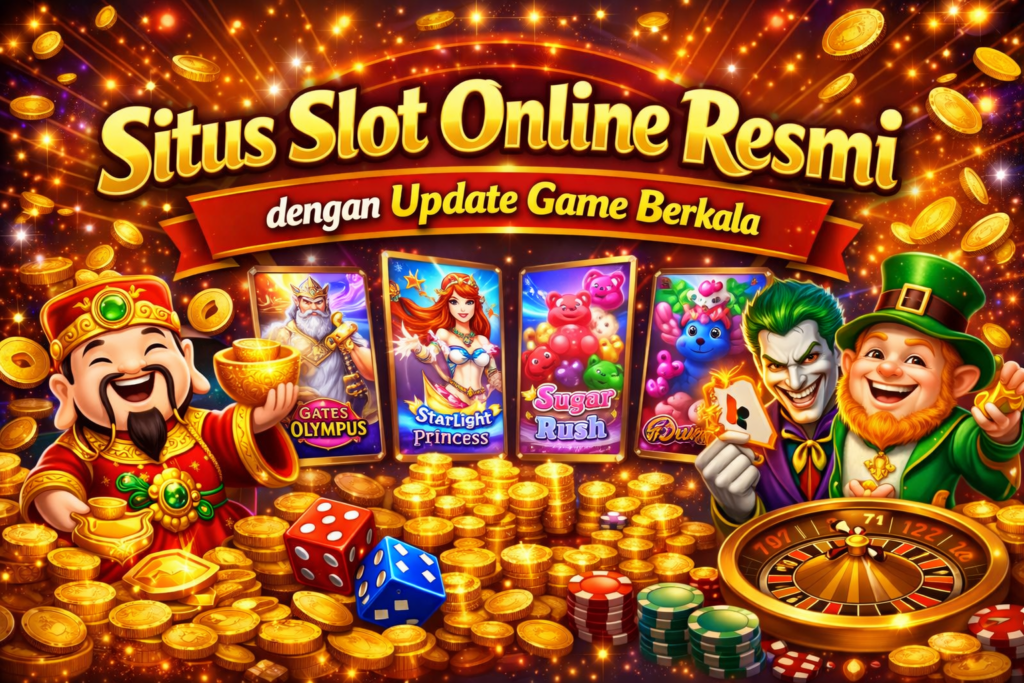Situs Slot Online Resmi dengan Update Game Berkala