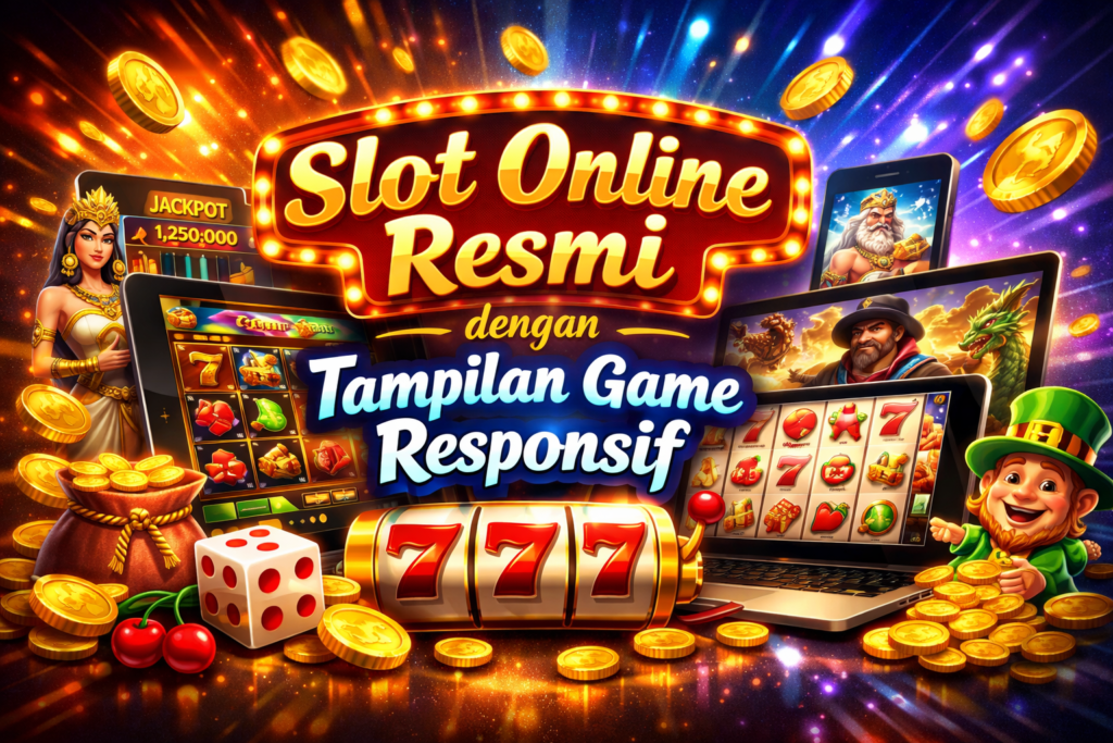 Slot Online Resmi dengan Tampilan Game Responsif