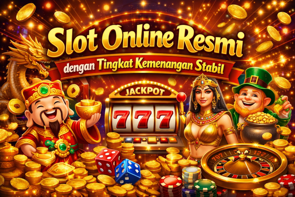 Slot Online Resmi dengan Tingkat Kemenangan Stabil
